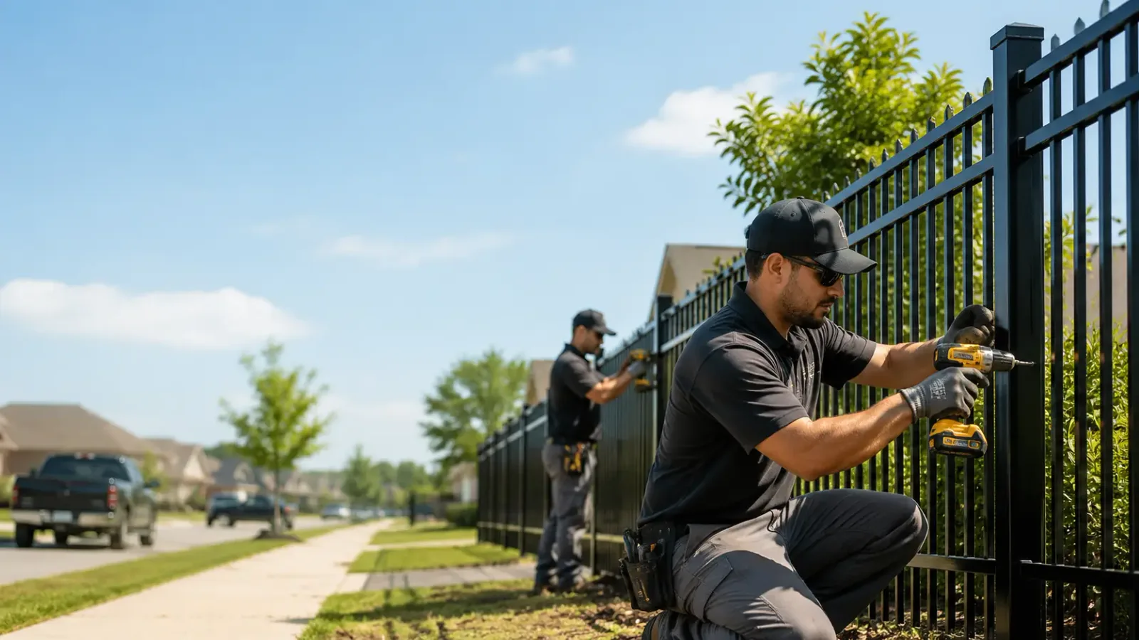 Metal Fence Installation in Willard, MO
